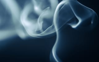 Картинка дым, абстракция, туман, фоновое, мягкий, синий, текстура, мистический