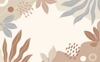 Картинка растения, абстракция, фоны, декор, минимализм, природа, графика, цвета, стилизация, арт