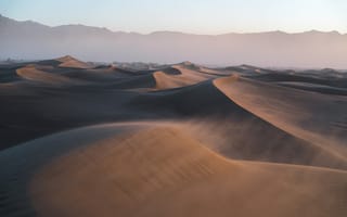 Картинка природа, пустыня, песок, песчаный, дюна, засушливый, холм, бархан