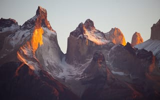 Картинка горы, гора, природа, Торрес-дель-Пайне, Торрес дель Пайне, скала
