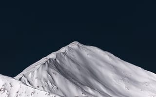 Картинка горы, гора, природа, снег, белый, зима