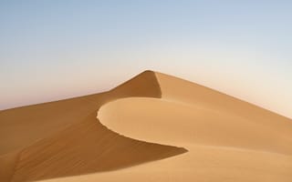 Картинка природа, пейзаж, холм, пустыня, песок, песчаный, дюна, засушливый, бархан