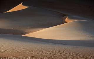 Картинка природа, пустыня, песок, песчаный, дюна, засушливый, холм, бархан, пейзаж
