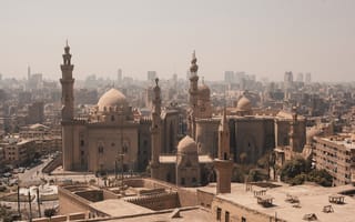 Картинка города, здания, дома, город, Мечеть Ар-Рифаи, мечеть, Каир, Египет, архитектура