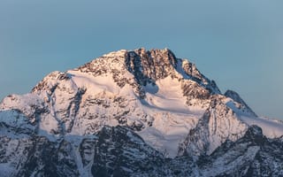 Картинка горы, гора, природа, Доломитовые Альпы, Доломиты, Италия, Итальянские Альпы, скала, снег, белый