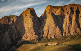 Картинка горы, гора, природа, Байшия, Ганнан, скала