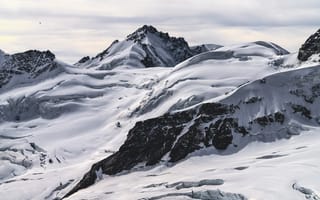 Картинка горы, гора, природа, скала, снег, белый, зима