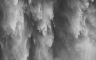 Картинка вода, водопад, текстурный, текстурные, текстура, текстуры, черно-белый, черный, монохром, монохромный