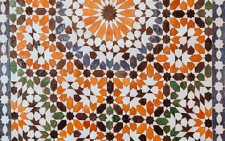 Картинка мозаика, орнамент, узор, текстурный, текстурные, текстура, текстуры, поверхность, плитка, паттерн, геометрический