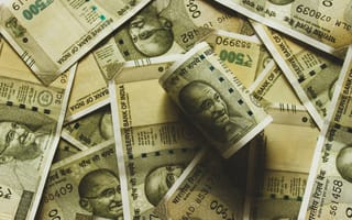 Картинка деньги, экономика, финансы, купюра, банкнота, наличка, рупия, индийская рупия, индийская, INR, валюта