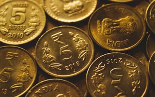 Картинка деньги, экономика, финансы, рупия, индийская рупия, индийская, INR, валюта, монета