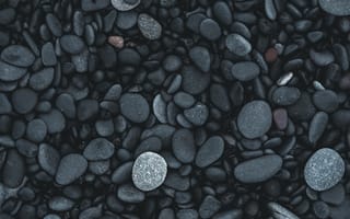 Картинка галька, камень, текстурный, текстурные, текстура, текстуры, черно-белый, черный, монохром, монохромный