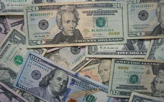 Картинка деньги, экономика, финансы, купюра, банкнота, наличка, доллар США, американский доллар, доллар, USD, валюта
