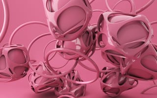 Картинка текстурный, текстурные, текстура, текстуры, 3д, 3d, объем, розовый