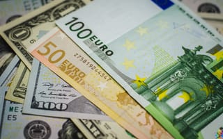 Картинка деньги, экономика, финансы, евро, EUR, валюта, купюра, банкнота, наличка