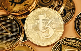 Картинка деньги, криптовалюта, цифровая валюта, цифровая, крипто, монета, монеты, Tezos, Тезос