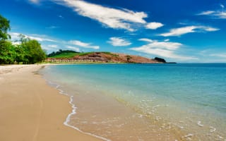 Картинка Камбоджа, океан, море, вода, природа, волна, голубой, бирюзовый, берег, побережье, отпуск