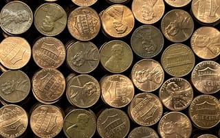 Картинка деньги, цент, США, пенни, монета, монеты