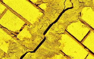 Картинка текстурный, текстурные, текстура, текстуры, фон, стена, кирпич, кирпичный, желтый
