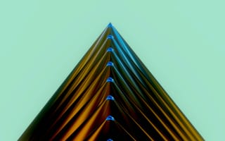 Картинка треугольник, фигура, геометрический, абстрактные, абстракция, 3д, 3d, пирамида