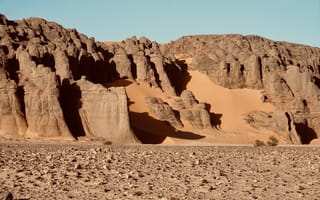 Картинка Сахара, Оггар, Ахаггар, Алжир, горы, гора, природа, скала, пустыня, песок, песчаный