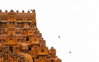 Картинка архитектура, Брахадисвара, храм, старинный, индуизм