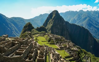 Картинка Мачу Пикчу, древний, город, история, исторический, руины, инки, цивилизация, гора, Перу, Южная Америка, архитектура
