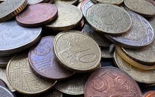Картинка евро, EUR, евроцент, цент, монета, деньги, валюта, экономика, финансы