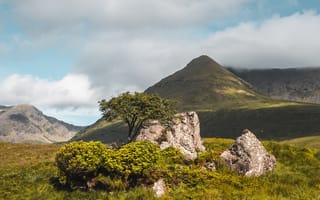 Картинка природа, Коннемара, Ирландия, пейзаж, гора