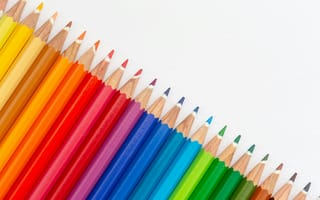 Картинка карандаш, разные, цветной, разноцветный, цвета, цвет, радуга