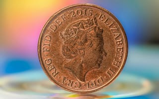 Картинка монета, деньги, экономика, финансы, фунт, фунт стерлингов, британский фунт, британский, GBP, валюта