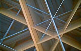 Картинка абстрактные, абстракция, рендеринг, дизайн, пересечение