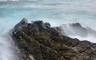 Картинка океан, море, вода, природа, скала, камень