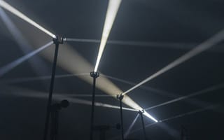 Картинка свет, свечение , луч, лампа, фонарь, ночь, разные