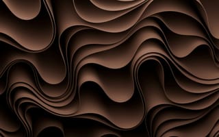 Картинка абстрактные, абстракция, 3д, 3d, рендеринг, дизайн, изогнутые, изгиб, слой