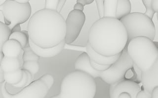 Картинка абстрактные, абстракция, геометрический, фигуры, фигура, 3д, 3d, рендеринг, дизайн, белый