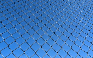 Картинка сетка, небо, фоновое, текстура, металл, открытое пространство, абстракция