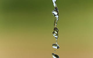 Картинка вода, капли, природа, размытость, фон, жидкость, освежающий