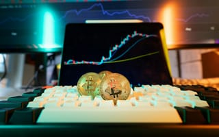Картинка биткойн, криптовалюта, финансы, график, инвестиции, технологии, обои