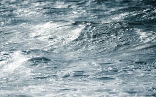 Картинка вода, океан, волны, природа, мир, спокойствие, свет