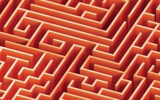 Картинка лабиринт, абстракция, дизайн, цвет, геометрия, текстура, фон