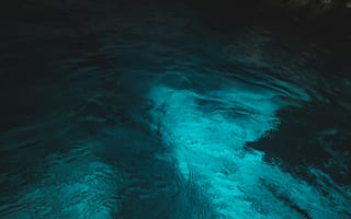 Картинка вода, океан, глубина, синий, природа, пейзаж, спокойствие