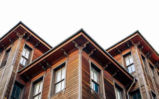 Картинка дом, архитектура, дерево, окна, кровля, строительство, фасад