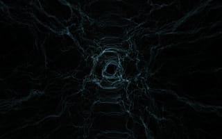 Картинка абстракция, темный, текстура, глубина, свет, футуризм, графика