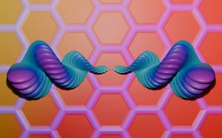 Картинка абстракция, графика, цвет, фоны, 3D, узоры, текстуры