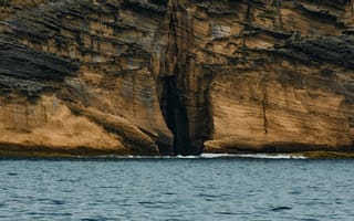 Картинка скалы, море, природа, пейзаж, водоем, отдых, открытое пространство