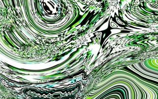 Картинка абстракция, узоры, зеленый, черно-белый, графика, фоны, дизайн