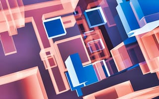 Картинка абстракция, геометрия, цвет, фоны, квадраты, современный, дизайн