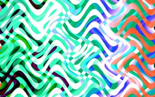 Картинка абстракция, цвета, волны, графика, дизайн, фоны, модерн