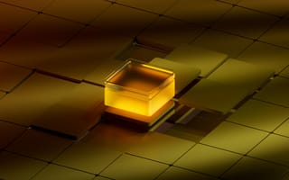 Картинка абстракция, графика, желтый, освещение, текстура, фон, минимализм